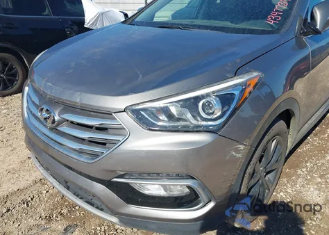 2018 Hyundai Santa Fe Sport 2.0T Ultimate from USA, damaged, VIN 5XYZW4LA7JG570509